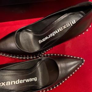Alexander Wang beaded stilettos.